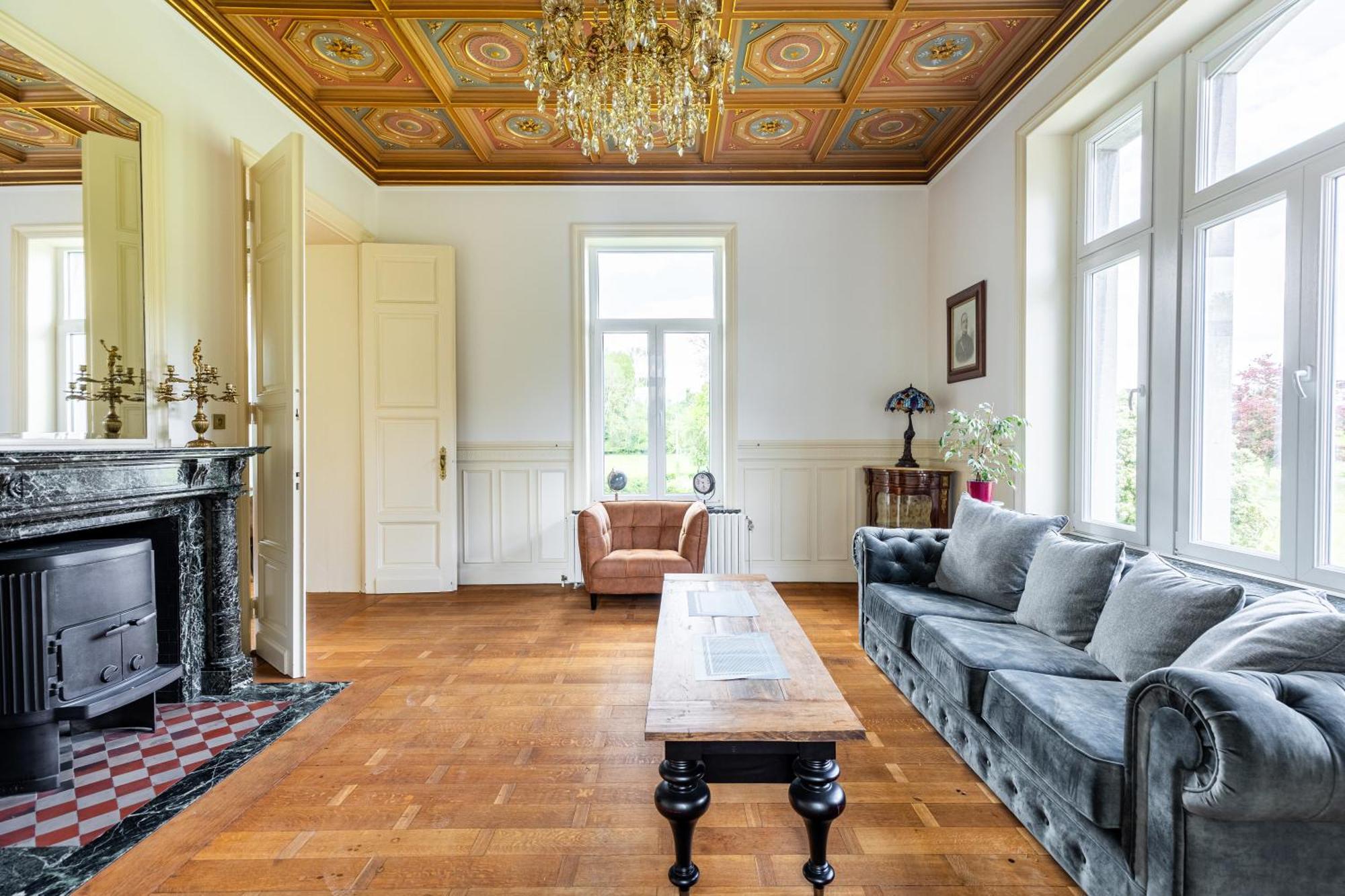 Suite Luxueuse Au Chateau De Saint Vitu 104 Tinlot Buitenkant foto